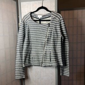 Lou & Grey denim blue & white jacket